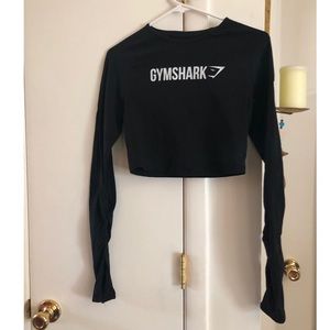 Gymshark Women’s Long Sleeve Crop Top Size M